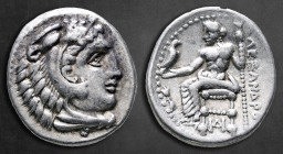 Kings of Macedon. Miletos. Alexander III "the Great" 336-323 BC. Struck under Philoxenos, circa 325-323 BC. Drachm AR