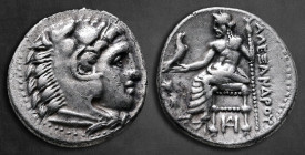 Kings of Macedon. Miletos. Alexander III "the Great" 336-323 BC. Struck under Philoxenos, circa 325-323 BC. Drachm AR