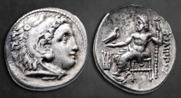 Kings of Macedon. Kolophon. Philip III Arrhidaeus 323-317 BC. Drachm AR