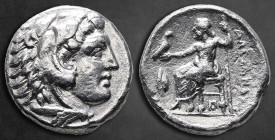 Kings of Macedon. Amphipolis. Kassander 306-297 BC. struck under Kassander, circa 316-311 BC. Tetradrachm AR