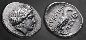 Troas. Abydos. EYKPINHΣ (Eukrines), magistrate 375-350 BC. Drachm AR