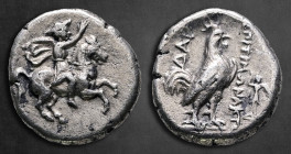 Troas. Dardanos. ΤΙΜΩΝΑΚΤOΣ (Timonax), magistrate 400-300 BC. Hemidrachm AR