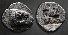 Troas. Kebren circa 500-450 BC. Hemiobol AR