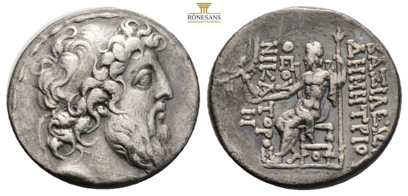 SELEUKID KINGDOM. Demetrios II Nikator, second reign, 129-126/5 BC. AR Tetradrac...