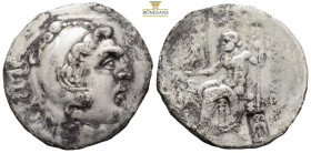 PAMPHYLIA. Aspendos. Circa 212/11-184/3 BC. In the name and types of Alexander III of Macedon
Obv. Head of Herakles right, wearing lionskin headdress
...