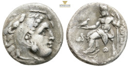 KINGS of MACEDON. Alexander III ‘the Great’ (336-323 BC). struck under Leonnatos, Arrhidaios, or Antigonos I Monophthalmos, circa 323-317. Lamspakos m...