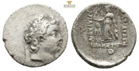 KINGS of CAPPADOCIA. Ariarathes VIII Eusebes Epiphanes. Circa 100-98/5 BC.
Obv: Diademed head of Ariarathes to right. 
Rev. BAΣΙΛΕΩΣ APIAPAΘOY ΦΙΛOMHT...