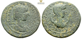 CILICIA. Anazarbus. Tranquillina, AD 241-244
Obv: Diademed and draped bust right.
Rev: Bust of Selene in front of crescent and stars.
AE Bronze, 13,25...