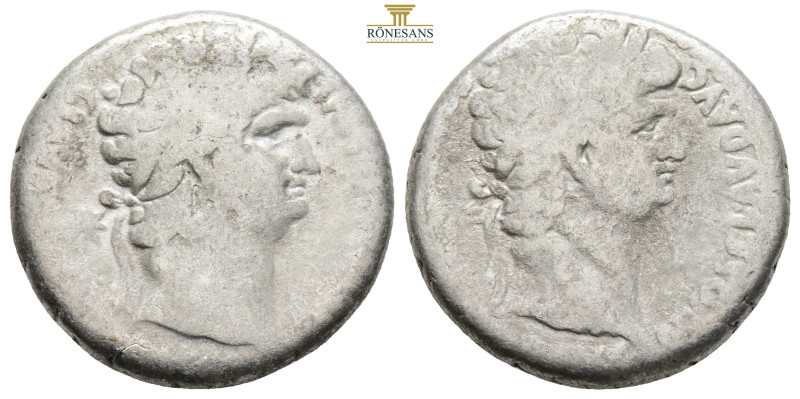SYRIA, Seleucis and Pieria. Antioch. Nero, with Divus Claudius, circa AD 63-68.
...