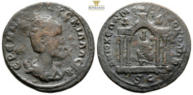 SELEUCIS and PIERIA. Antioch. Herennia Etruscilla, Augusta, AD 249-251
Obv: ƐΡƐΝΝΙΑ ΤΡΟΥϹΚΙΛΛΑ ϹƐΒ 
Diademed and draped bust of Etruscilla. 
Rev: ΑΝΤΙ...