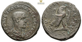 SELEUCIS and PIERIA. Antioch. Herennius Etruscus, Caesar, AD 249-251.
Obv: ЄΡЄΝΝ ЄΤΡΟΥ ΜЄ ΚΥ ΔЄΚΙΟϹ ΚЄϹΑΡ.
Bareheaded, draped and cuirassed bust right...