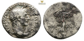 CAPPADOCIA. Caesarea. Hadrian, AD 117-138.
Obv: AYTO KAIC TPAI AΔPIANOC CЄBACT. 
Laureate bust right, with slight drapery.
Rev: ЄT Δ. 
Nike advancing ...
