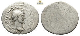 CAPPADOCIA. Caesarea. Hadrian, AD 117-138
Obv: AYTO KAIC TPAI AΔPIANOC CЄBACT
Laureate bust right, with slight drapery.
Rev: Nike advancing right, hol...