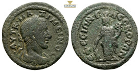 IONIA. Ephesos. Maximinus I Thrax, AD 235-238.
Obv: • AYT • K • MAΞIMЄINOC
Laureate, draped, and cuirassed bust right 
Rev: ЄΦЄCIΩN • Γ • ΝЄΟΚΟΡΩΝ
Tyc...