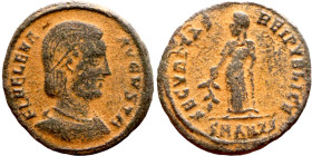Helena (mother of Constantine I) Follis. Obv: FL HELENA AVGVSTA bust of EMPRES Rev: SECVRITAS REPVBLICA stanidng PAX