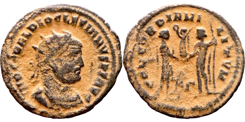 Diocletian (284-294 AD). Antoninianus. Obv.: IMP C C VAL DIOCLETIANVS AVG Bust o...