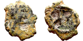 Anastasius 491-518. Nummus. Obverse: DN ANASTASIVS PP AVG. Diademed bust. Obverse: Monogram