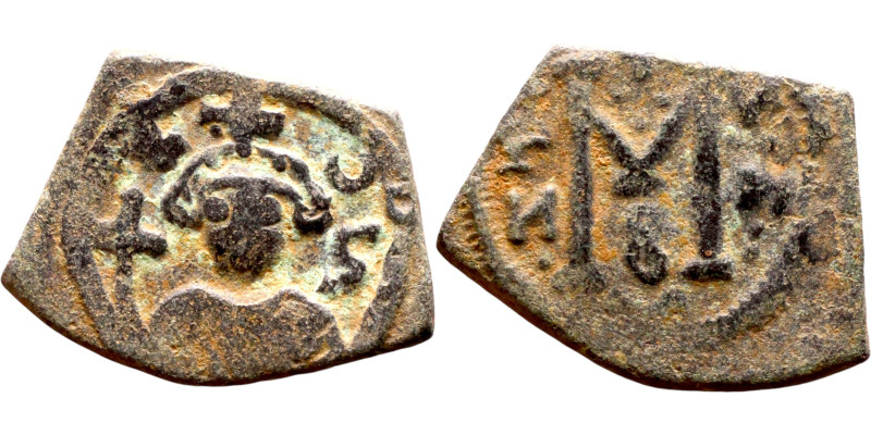 Alexios I Komnenos, Tetarteron (post reform). Thessalonica. Obverse: C | Φ ΑΛ | ...