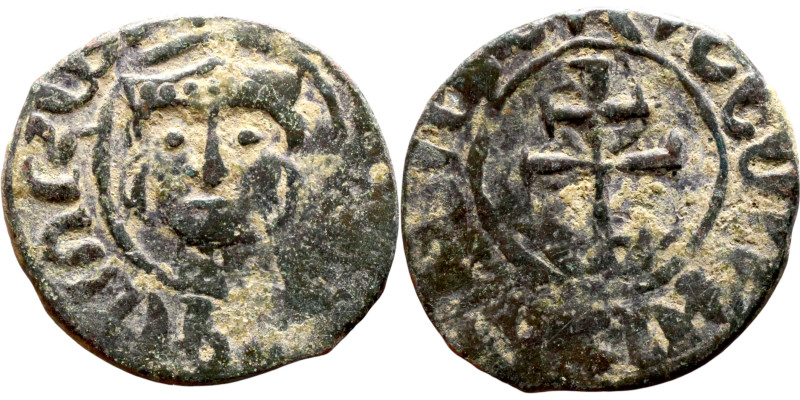Cilician Armenia (1198-1375) Bronze coin

23mm 3.63g