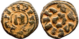 Italy: Lucca 1039-1125. Denari. Obverse: INPERATOR/ Monogram. Reverse: ENRICVS