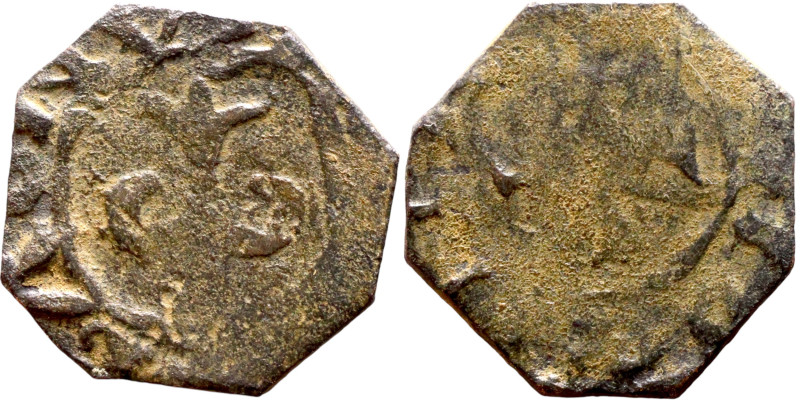 Middle Ages (X-XV century) Bronze Coin

13mm 0.80g