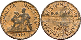 France – 1923 – 1 Franc