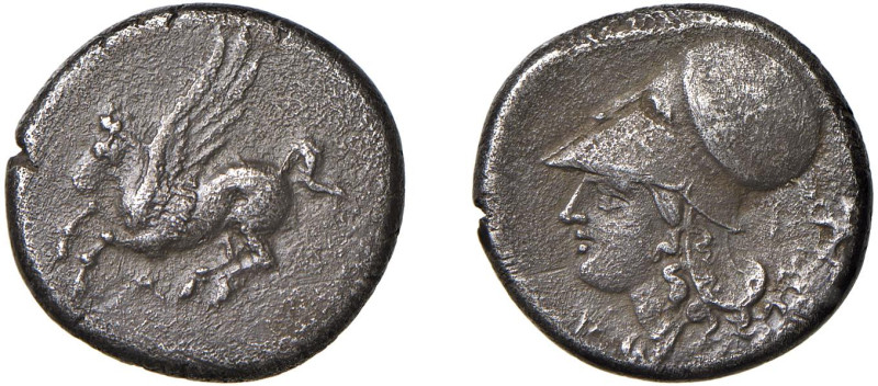 AKARNAIA - ANAKTORION (circa 350-300 a.C.) STATERE gr.7,9 - D/Pegaso in volo a s...