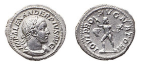 ALESSANDRO SEVERO (222-235) DENARIO - D/Busto a d. IMPALEXANDERPIVSAVG R/Giove tiene il fulmine e l'aquila IOVIPROPVGNATORI - Ar - RIC 239 Eccellente ...