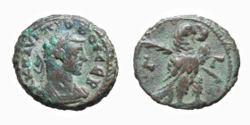 PROBO - EGITTO - ALESSANDRIA (276-282) TETRADRAMMA gr.7,6 - D/Busto laureato di Probo a d. R/Aquila a d. con ghirlanda nel becco ramo di palma sull'al...