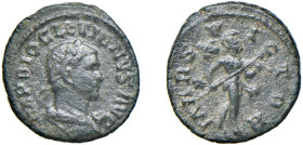 DIOCLEZIANO (284-305) QUINARIO 285-6 - Zecca Lione - D/Busto a d. laureato, drappeggiato e corrazzato IMPDIOCLETIANVSAVG R/Marte andante a d. tiene un...