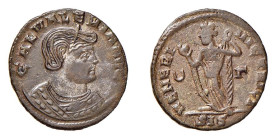 GALERIA VALERIA (†305) Moglie di Galerio Massimiliano - FOLLIS - Zecca Siscia - D/Busto drappeggiato e diademato a d. su mezzaluna GAL VALERIA AVG R/V...