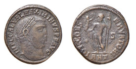 MASSIMINO II DAIA (308-313) FOLLIS - Zecca Antiochia - D/Testa laureata a d. IMP C GAL VAL MAXIMINVS P F INV AVG R/Giove stante a s. con Vittoria e sc...