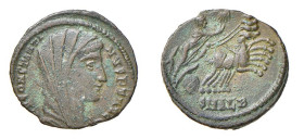 CONSTANTINO I - DIVO CONSTANTINO (307-337) CENTENIONALE - Zecca Alessandria - D/Testa velata a d. DV CONSTANTI-NVS PT AVGG R/L'Imperatore su quadriga ...