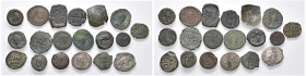 MONETE ANTICHE - LOTTO DI N°19 ESEMPLARI - GRECIA - ROMA IMPERO E BIZANTINE - - Mediamente qBB e BB+