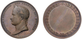 NAPOLEONE I (1806) PREMI DELL'ESPOSIZIONE DELL'INDUSTRIA FRANCESE DEL 1806 - MEDAGLIA AE - Ø mm.49,5 - D/Busto di Napoleone a s. NAPOLEON I•EMPEREUR D...