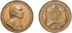 BOLOGNA - IPPOLITO FORNASARI (1627-1697) MEDAGLIA IN AE - Anno 1692 - D/Busto con zucchetto a d. HIPP ABB FORNA SARIVS BON ARCHIGY I C DEMANEPREM Nel ...