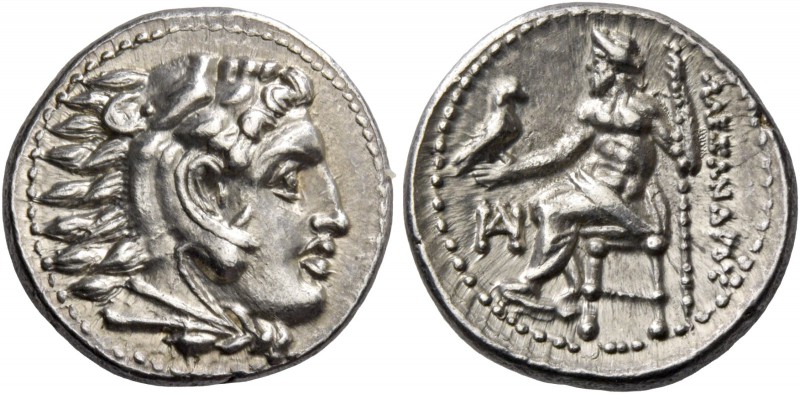 Alexander III, 336 – 323 and posthumous issues. Drachm, Miletus circa 325-323, A...