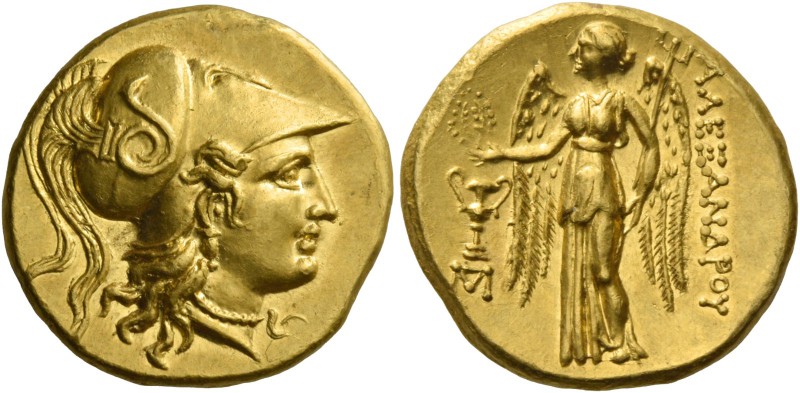 Alexander III, 336 – 323 and posthumous issues. Stater, Sinope circa 230-200, AV...