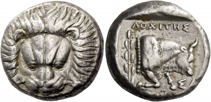 Islands off Ionia, Samos. Tetradrachm Lochites magistrate, circa 400-365, AR 15....