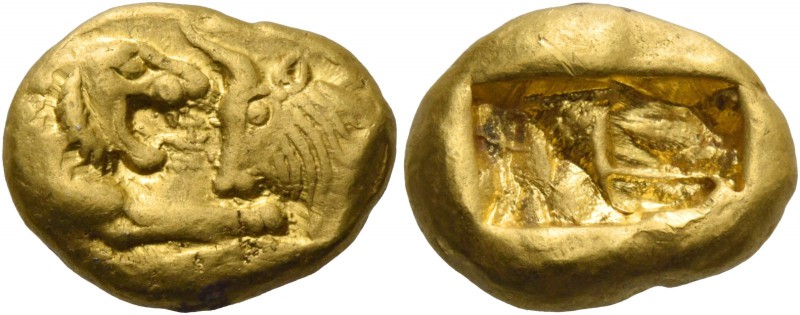 Kings of Lydia. Time of Croesus, 561-546 or later. Stater light series, Sardes c...