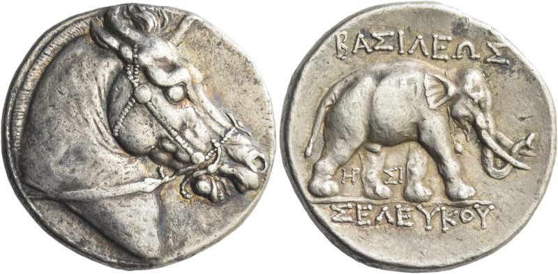 The Seleucid kings of Syria, Seleucus I, 312-280. Tetradrachm, Pergamum 281, AR ...