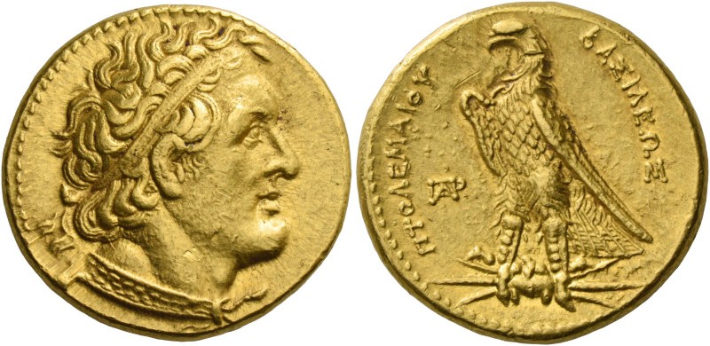 Ptolemy I Soter as king, 305–285. Pentadrachm, Alexandria circa 294-285 AV 17.82...