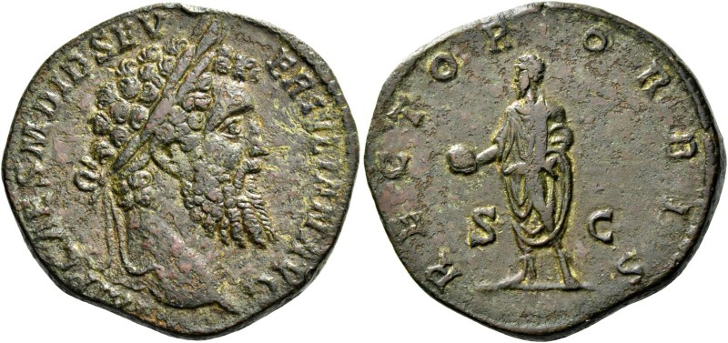 Didius Julianus, 28th March – 1st June 193. Sestertius 193, Æ 18.03 g. IMP CAES ...