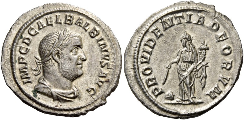 Balbinus, 22nd – 29th July 238. Denarius 238, AR 2.69 g. IMP C D CAEL BALBINVS A...