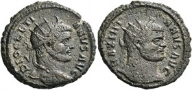 Diocletian, 284 – 305. Octodrachm, Alexandria 298, Æ 7.71 g. DIOCLETI – ANVS AVG Radiate head of Diocletian r. Rev. MAXIMI – ANVS AVG Radiate head of ...