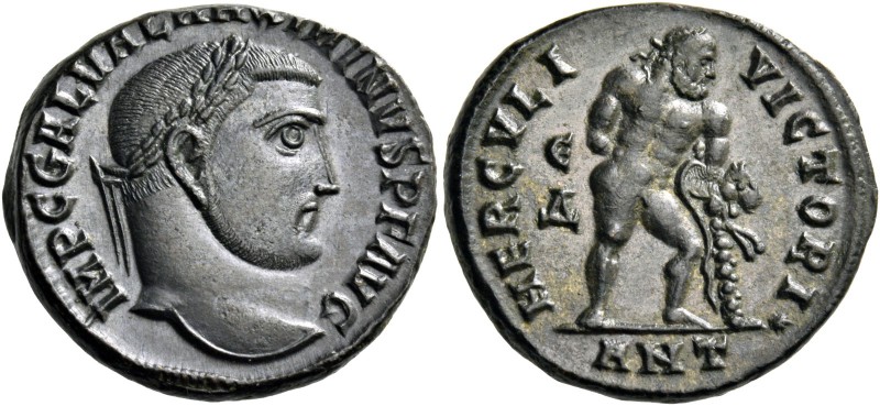 Maximinus II Daia augustus, 310 – 313. Foolis, Antiochia 313, Æ 5.24 g. IMP C GA...