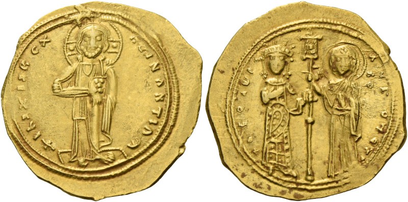 Theodora, 11 January 1055 – 31 August 1056. Histamenon 1055-1056, AV 4.35 g. +Ih...