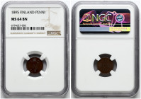 Russia for Finland Penni 1895 NGC MS 64 BN