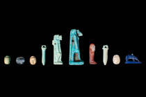 LARGE GROUP OF EGYPTIAN AMULETS