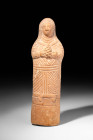 PHOENICIAN TERRACOTTA STATUETTE OF TANIT